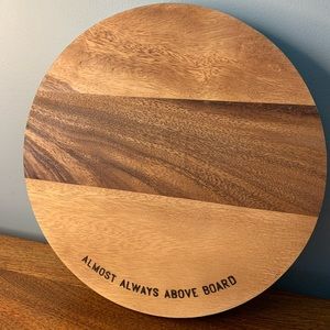 Kate Spade All in Good Taste Round Cutting Board